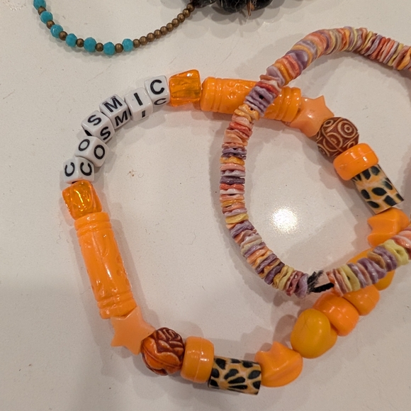 Colorful Beaded Kids Bracelet Set - Picture 2 of 5